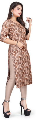 deshmi fashion Women Printed A-line Kurta(Multicolor)