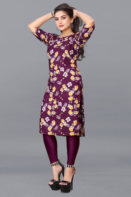PAFASHION Women Printed A-line Kurta(Multicolor)