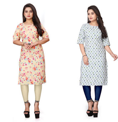 VAISALICREATION Women Printed A-line Kurta(Multicolor)