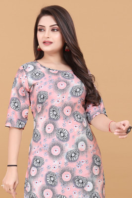 Sonali Impex Women Printed A-line Kurta(Multicolor)