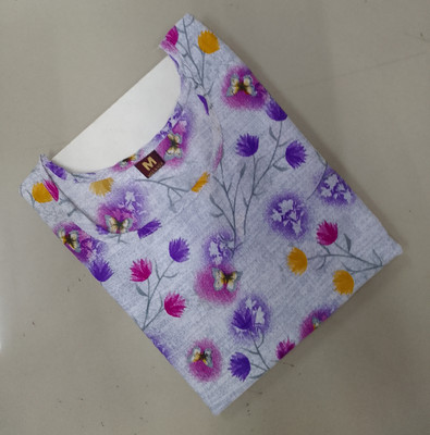 JAYA DESIGNER Women Printed Straight Kurta(Multicolor)