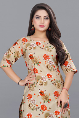 VAISALICREATION Women Printed A-line Kurta(Multicolor)