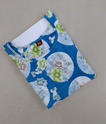 Vishwa Collection Mall Women Printed A-line Kurta(Multicolor)