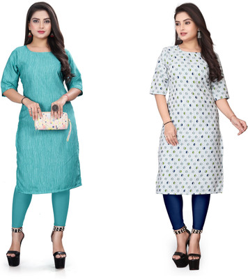 Sonali Impex Women Printed A-line Kurta(Multicolor)