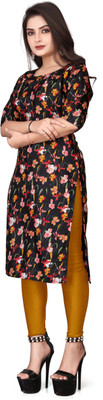 DB COLLECTION Women Printed A-line Kurta(Multicolor)