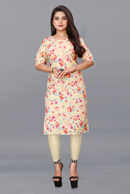 deshmi fashion Women Printed A-line Kurta(Multicolor)