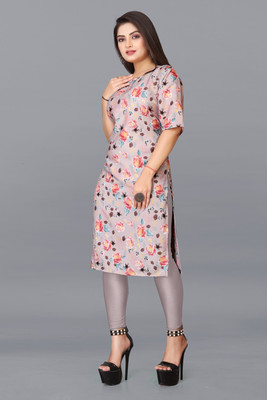 Rd fashion Women Printed A-line Kurta(Multicolor)