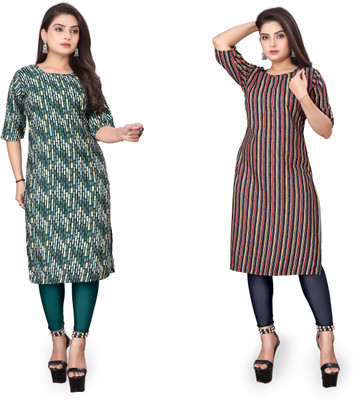 Sonali Impex Women Printed A-line Kurta(Multicolor)