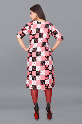 DB COLLECTION Women Printed A-line Kurta(Multicolor)