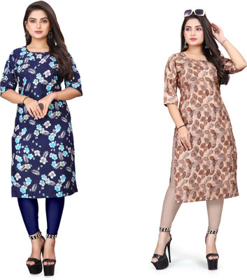 VAISALICREATION Women Printed A-line Kurta(Multicolor)