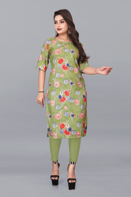 DB COLLECTION Women Printed A-line Kurta(Multicolor)