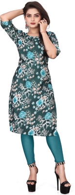 JAYA DESIGNER Women Printed A-line Kurta(Multicolor)