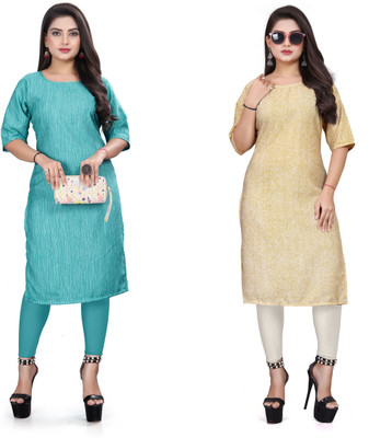DB COLLECTION Women Printed A-line Kurta(Multicolor)