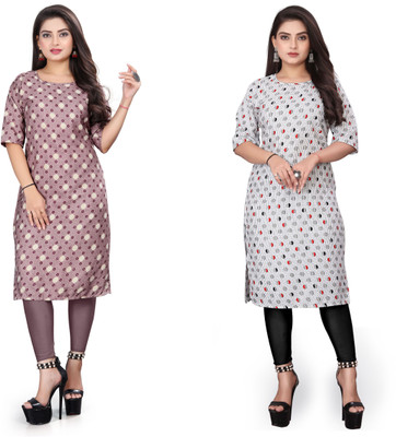 DB COLLECTION Women Printed A-line Kurta(Multicolor)