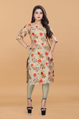 Vishwa Collection Mall Women Printed A-line Kurta(Multicolor)