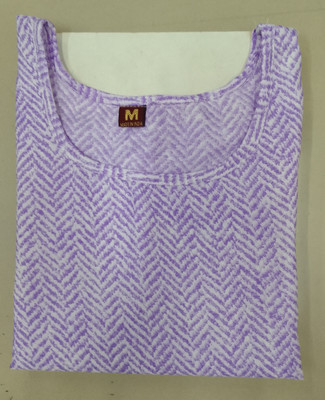 Jayshree Fab Women Printed A-line Kurta(Purple)