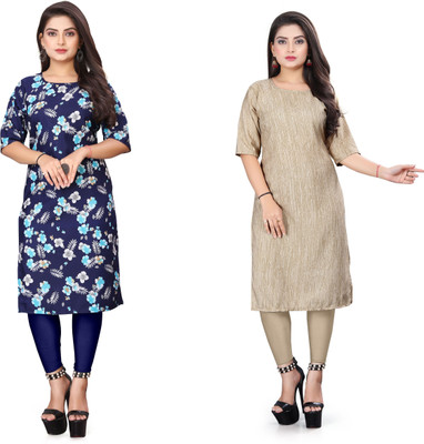 VAISALICREATION Women Printed A-line Kurta(Multicolor)