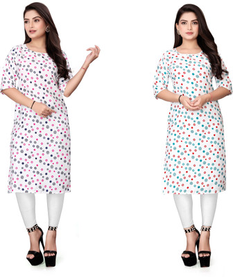 VAISALICREATION Women Printed A-line Kurta(Multicolor)