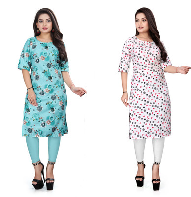 Sonali Impex Women Printed A-line Kurta(Multicolor)