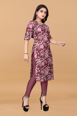 Rd fashion Women Printed A-line Kurta(Multicolor)