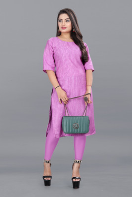 Jayshree Fab Women Self Design, Printed A-line Kurta(Multicolor)
