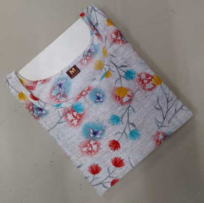 deshmi fashion Women Printed A-line Kurta(Multicolor)