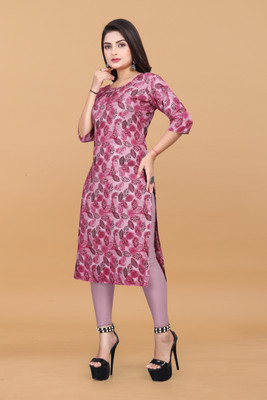 deshmi fashion Women Printed A-line Kurta(Multicolor)