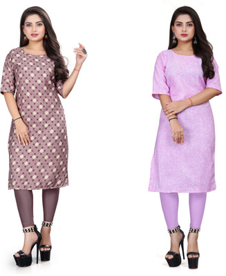 Jayshree Fab Women Printed A-line Kurta(Multicolor)