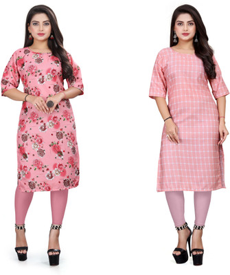 VAISALICREATION Women Printed A-line Kurta(Multicolor)