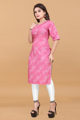deshmi fashion Women Printed A-line Kurta(Multicolor)