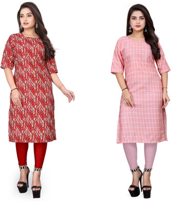 Vishwa Collection Mall Women Printed A-line Kurta(Multicolor)