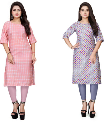 Vishwa Collection Mall Women Printed A-line Kurta(Multicolor)