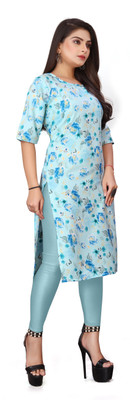 deshmi fashion Women Printed A-line Kurta(Multicolor)