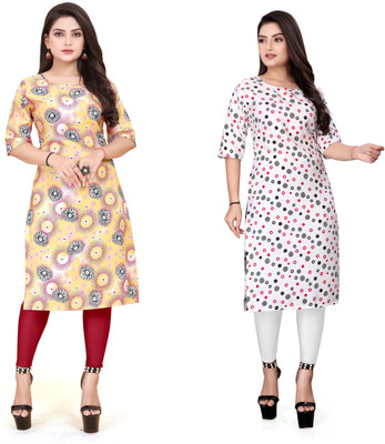 DB COLLECTION Women Printed A-line Kurta(Multicolor)