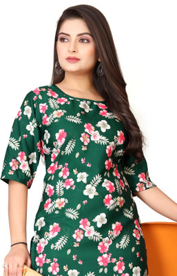 Jayshree Fab Women Printed A-line Kurta(Multicolor)