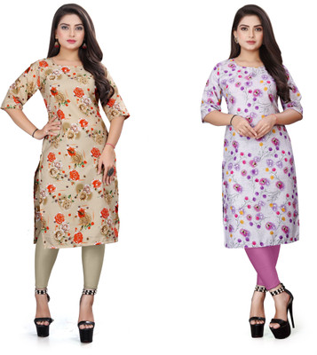 Sonali Impex Women Printed A-line Kurta(Multicolor)