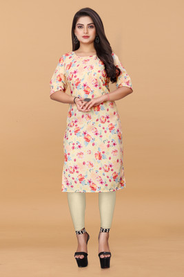 Vishwa Collection Mall Women Printed A-line Kurta(Multicolor)