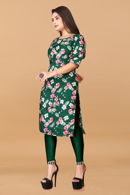 deshmi fashion Women Printed A-line Kurta(Multicolor)