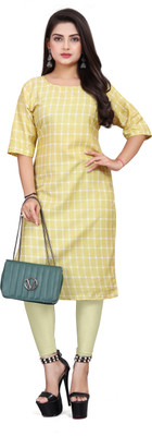 JAYA DESIGNER Women Striped A-line Kurta(Multicolor)