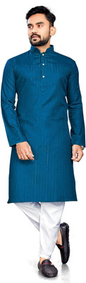 Enmozz Men Kurta Churidar Set