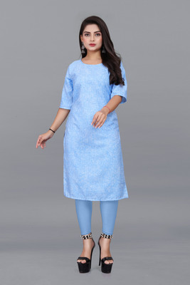 deshmi fashion Women Printed A-line Kurta(Multicolor)