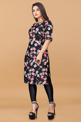 deshmi fashion Women Printed A-line Kurta(Multicolor)