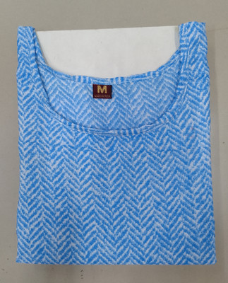 RIDDHI COLLECTION MALL Women Printed A-line Kurta(Blue)