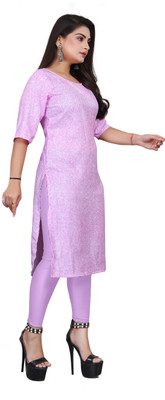 RIDDHI COLLECTION MALL Women Printed A-line Kurta(Multicolor)