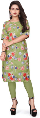 JAYA DESIGNER Women Printed A-line Kurta(Multicolor)