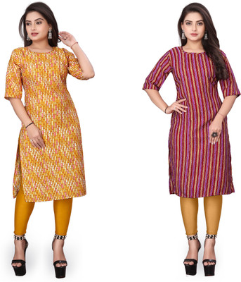 Sonali Impex Women Printed A-line Kurta(Multicolor)