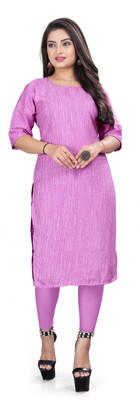 ANITA LYCRA Women Printed A-line Kurta(Multicolor)