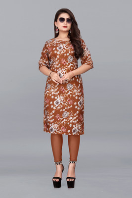 deshmi fashion Women Printed A-line Kurta(Multicolor)