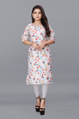 DB COLLECTION Women Printed A-line Kurta(Multicolor)