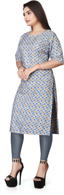 DB COLLECTION Women Printed A-line Kurta(Multicolor)